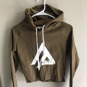 Alphapack Crop Hoodie